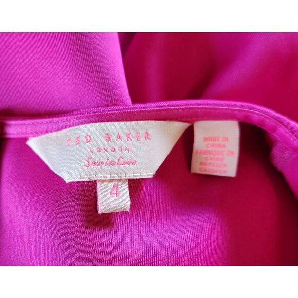 Ted Baker Eebrr Skater Dress Size 10 - Picture 7 of 8